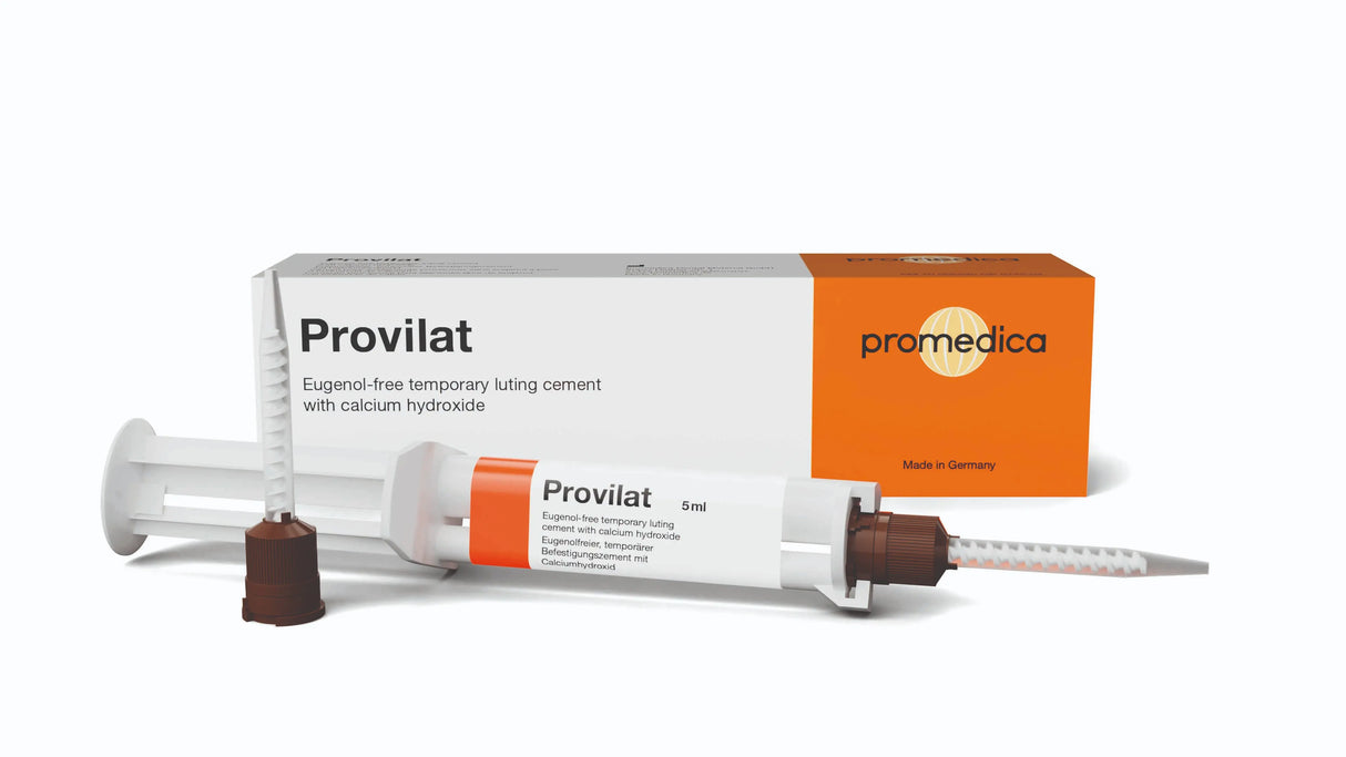 Promedica Provilat self-curing eugenol-free temporary luting cement