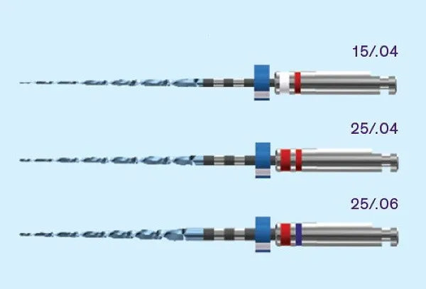 FKG Race Evo 6% Sequence Kit 25 mm 3 files