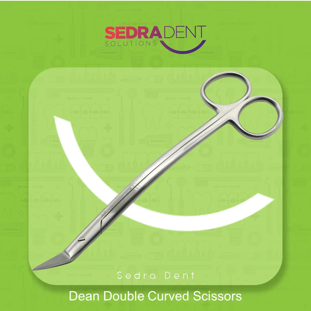 Sedra Dean Double Curved scissors 17 cm