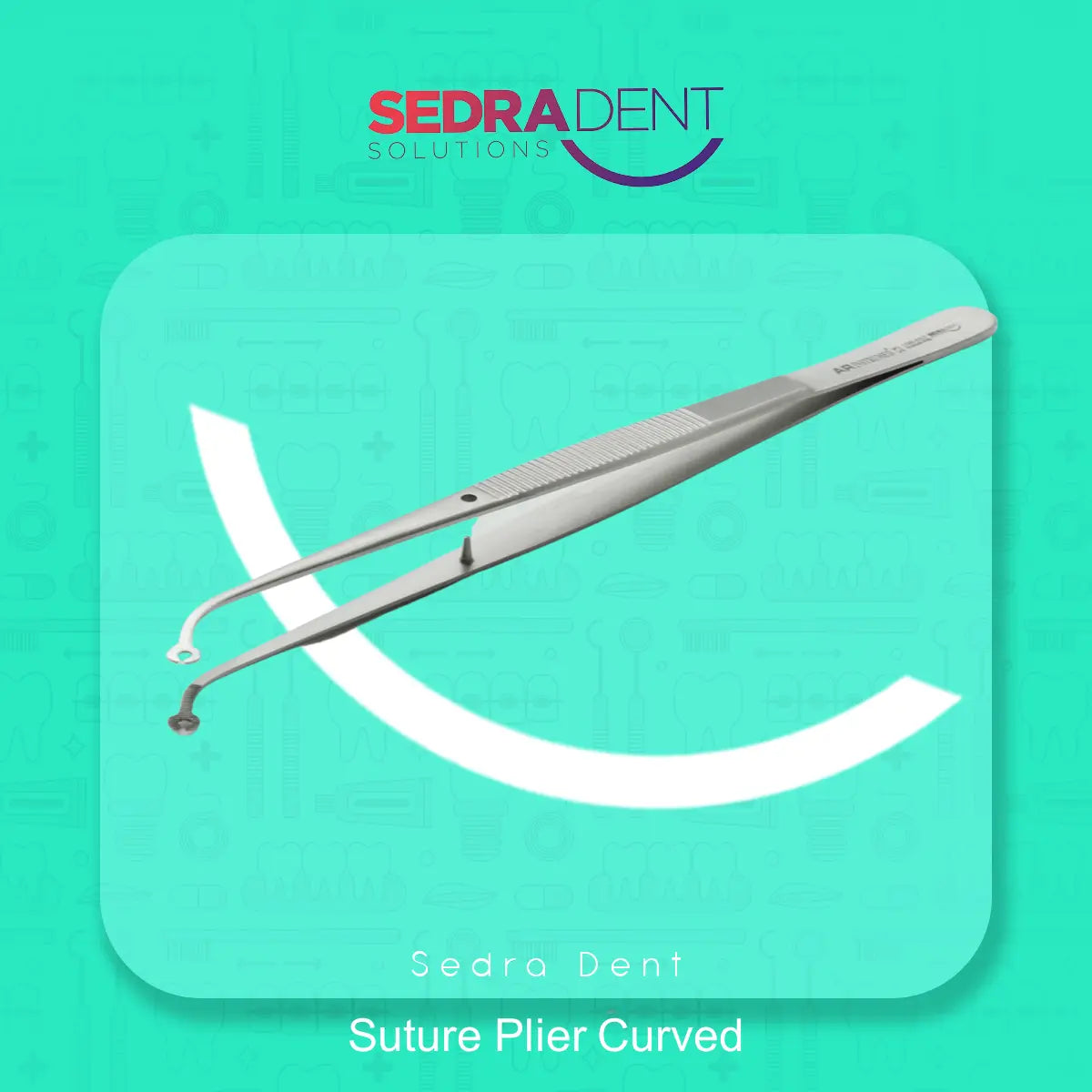 Sedra Suture Pliers Suture Forceps Angled