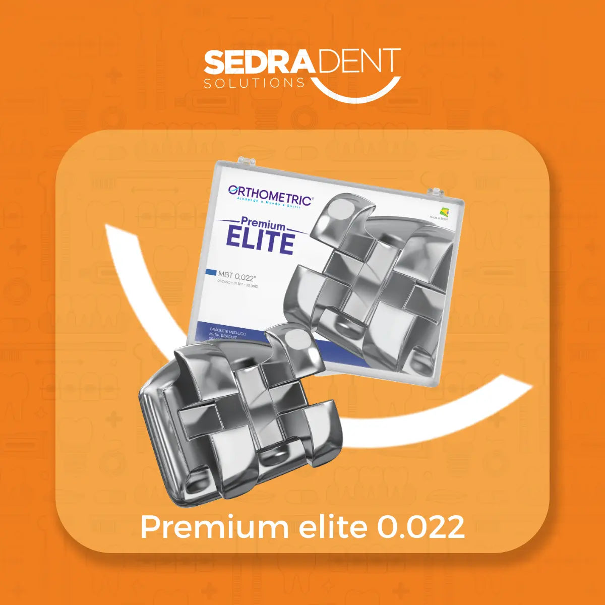 Sedra Premium Elite CNC metal brackets – ROTH 0.022