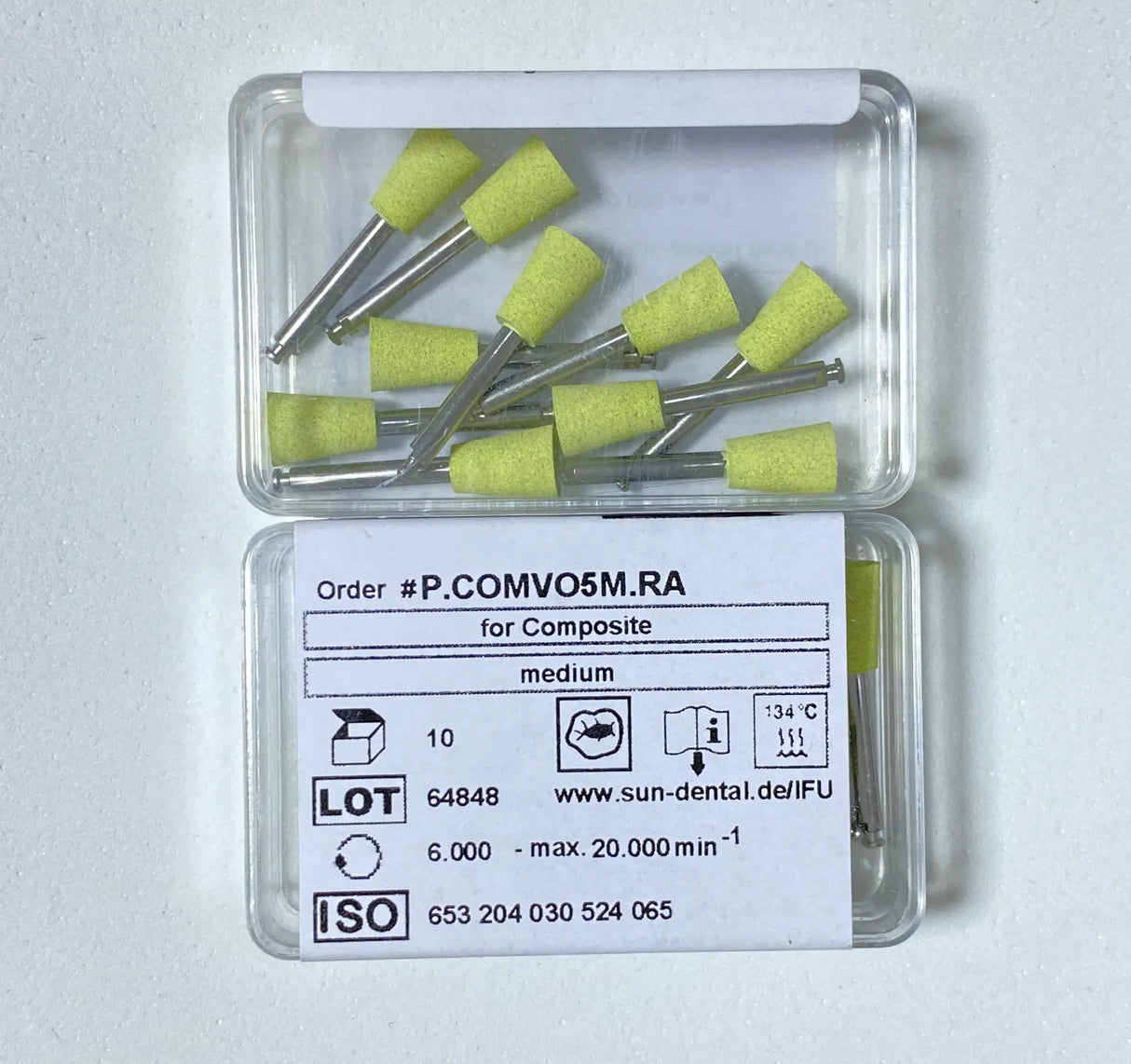 Sun Dental P.COMVO5M RA Polisher for COMPOSITE - CUP - Fine