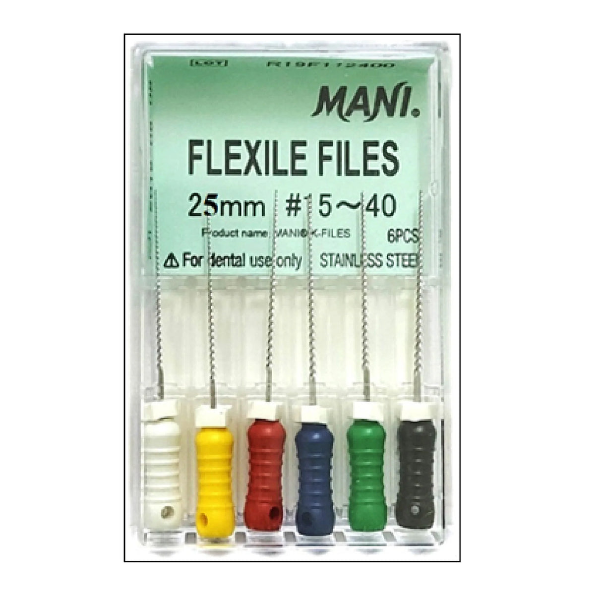 Mani Flex File 25 mm 15-40