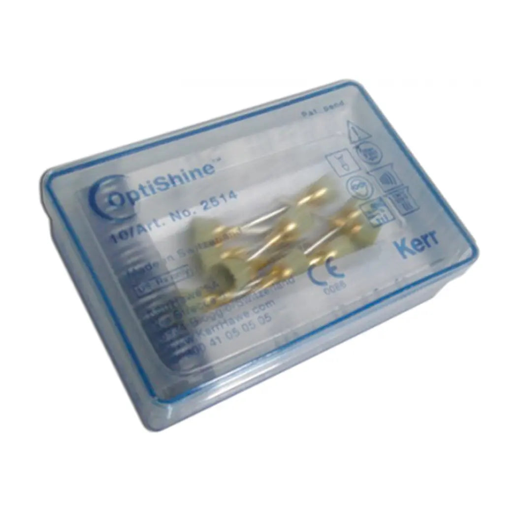 Kerr OptiShine first concave-shaped polishing brush Pack of 10