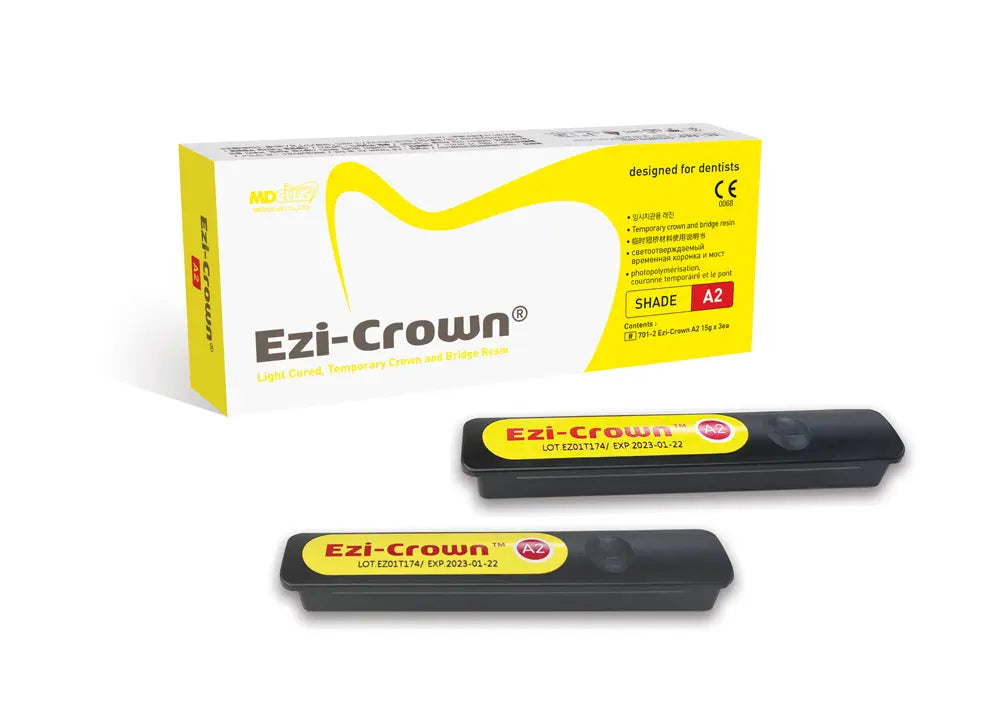 Mediclus Ezi crown LC temporary crown and bridge resin 1 pcs