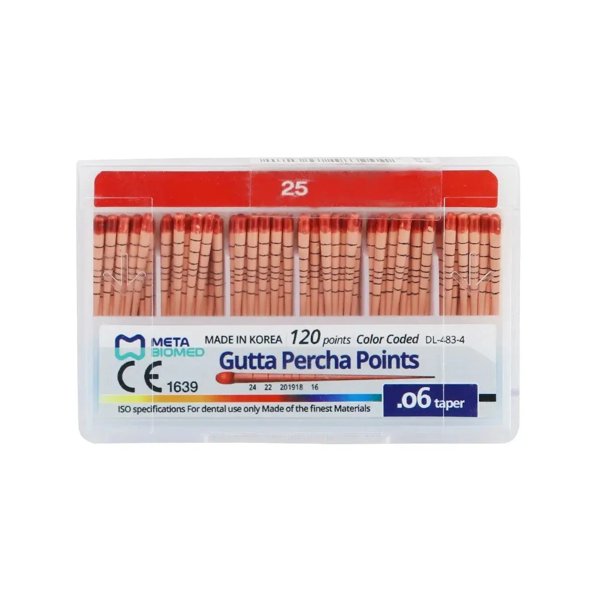 Meta Gutta Percha Taper 6