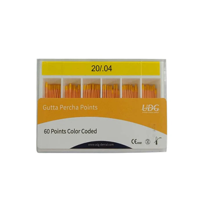 UDG gutta percha points Taper 4