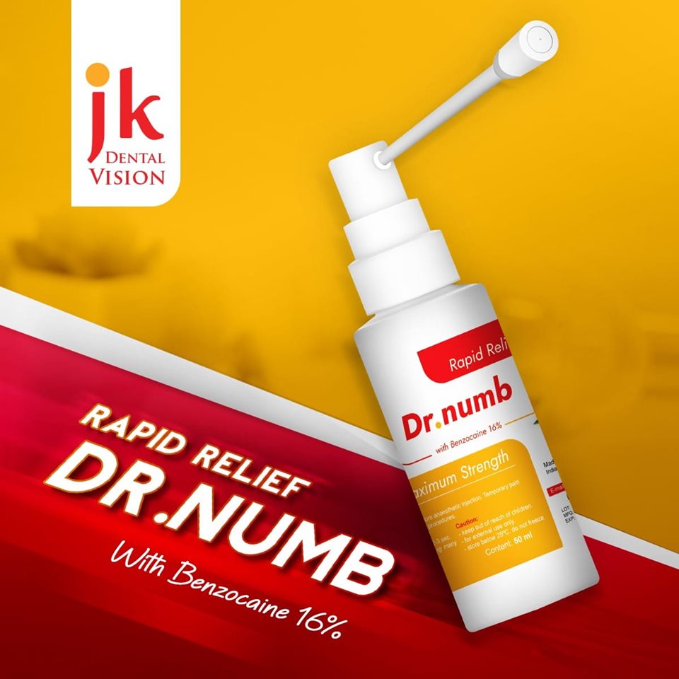 JK DR.NUMB-TOPICAL SPRAY  16%  50 ml