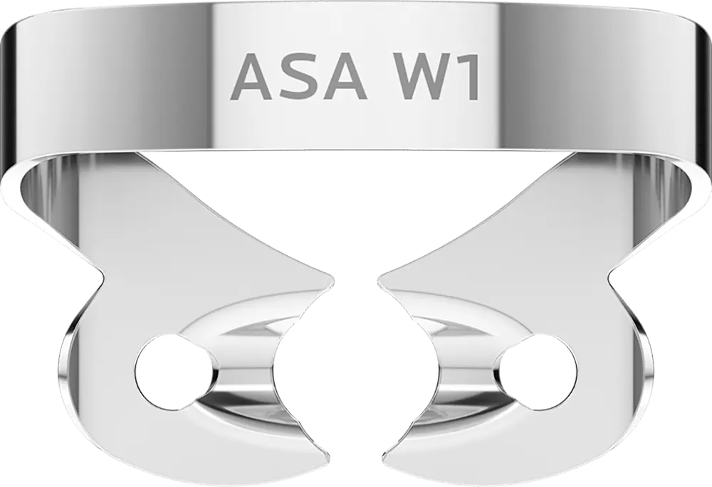 ASA Rubber dam MOLAR CLAMPS,WINGLESS