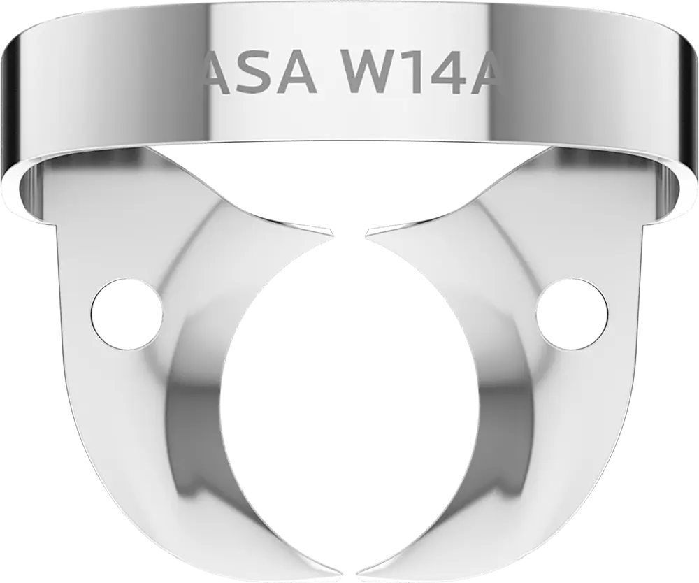 ASA Rubber dam MOLAR CLAMPS,WINGLESS