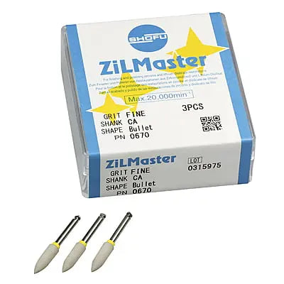 Shofu ZiLMaster CA Assortment 3 Pcs