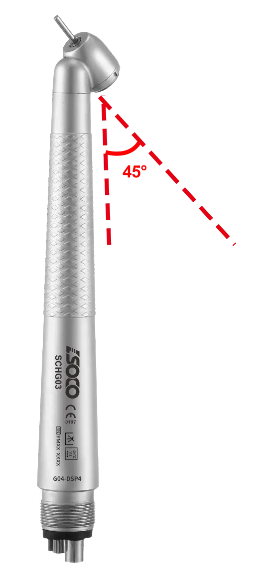 Soco 45° Surgical Handpiece Without Led