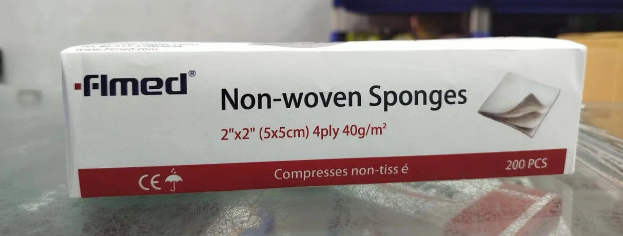 Flmed Non woven sponges 200 pcs