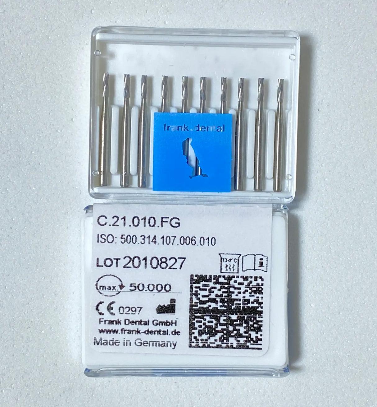 Franke Dental C.21.010.FG – High Speed Carbide Bur, Fissure