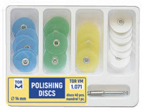 TOR VM POLISHING DISCS No.1071 - 40 pcs