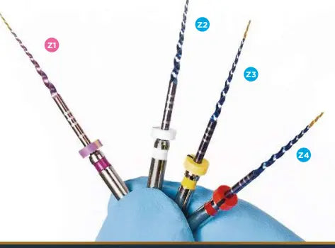 ZARC blueshaper pro 25mm 4 files Assorted (Z1-Z4)