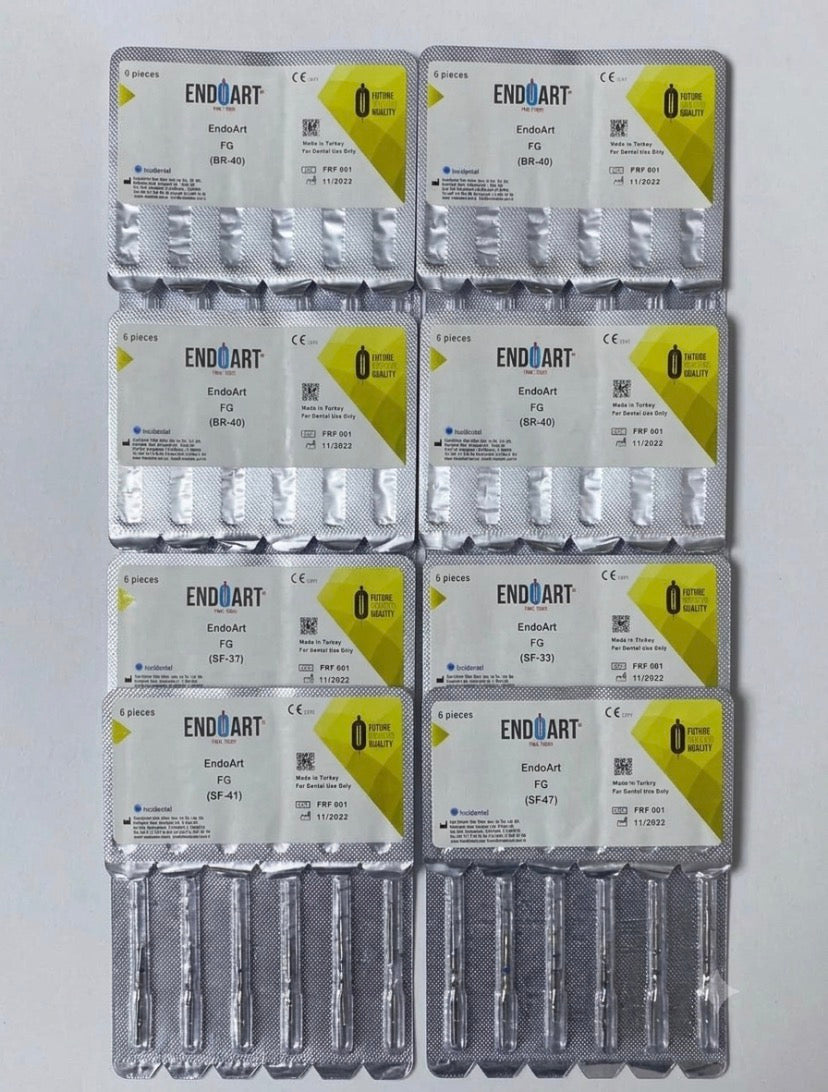 ENDOART Diamond Burs 6 pieces