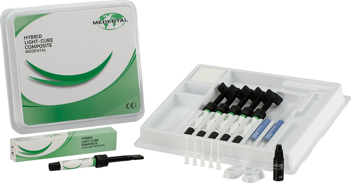 Medental HYBRID LIGHT CURE COMPOSITE 4 g