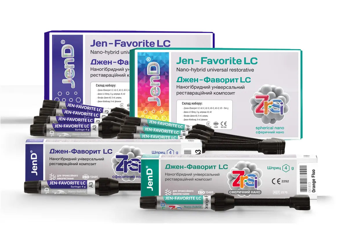 Jen-D Jen Favorite ZR-SI Composite with trimodal spherical nanofiller 4 gm