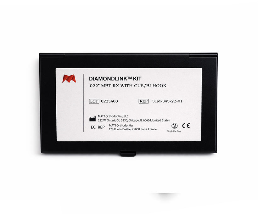 Matt Ortho DiamondLink Ceramic Polycrystalline Bracket Kit