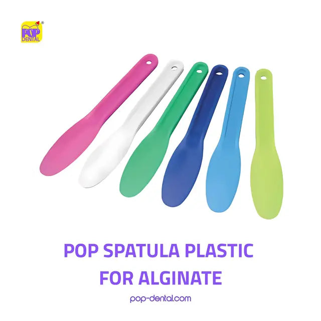 Pop Spatula Plastic For Alginate Multicolor