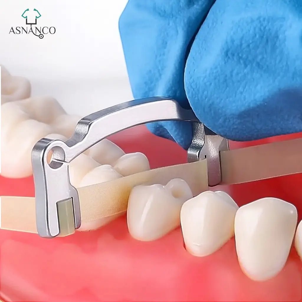 Interproximal strip holder
