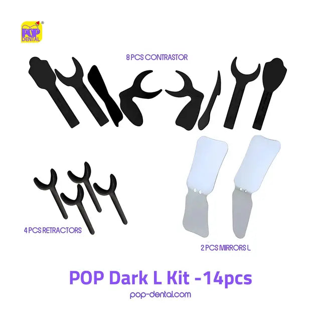 Pop Dark L Kit 14 Pcs