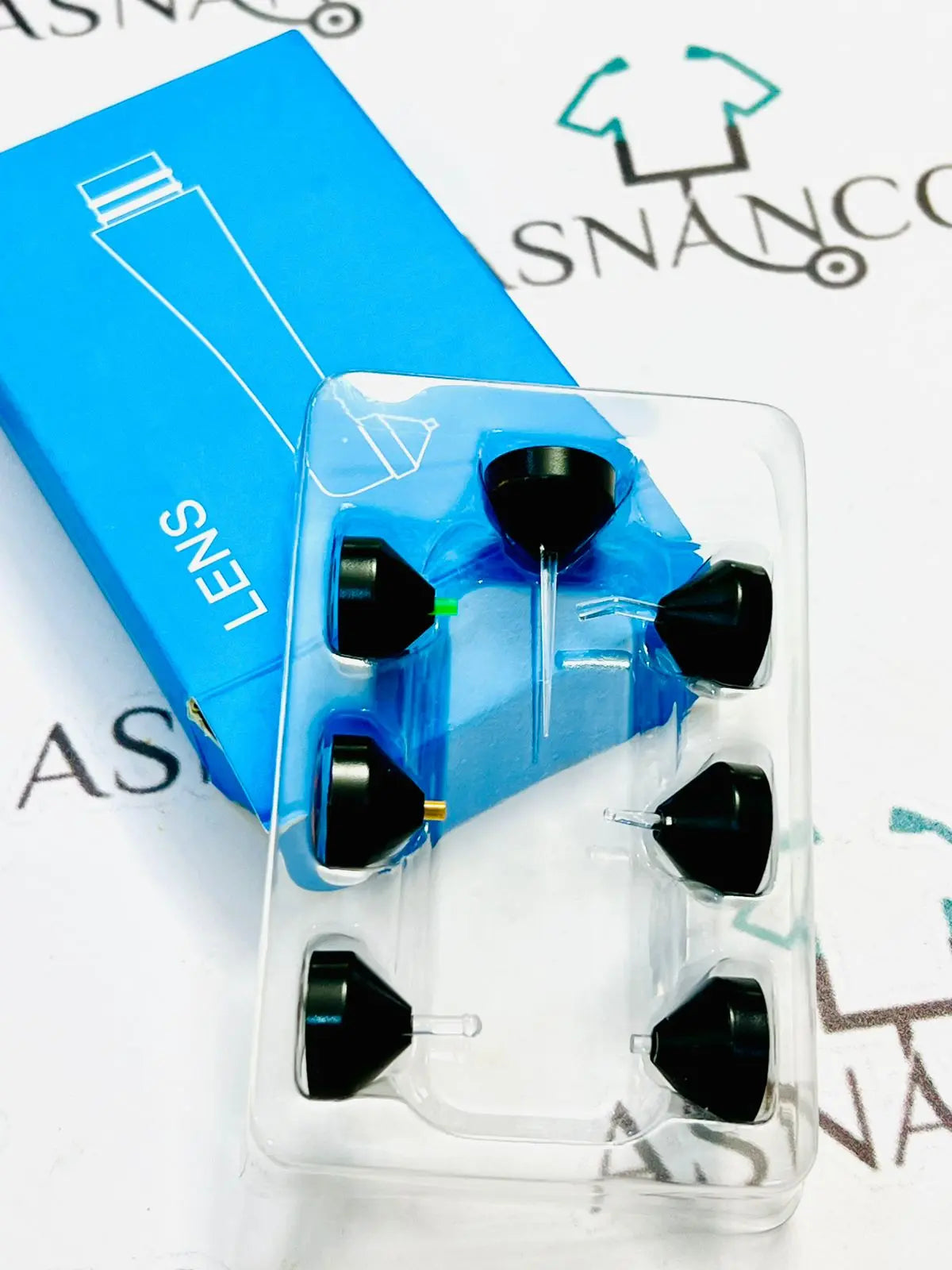 Dental magnetic point curing lenses