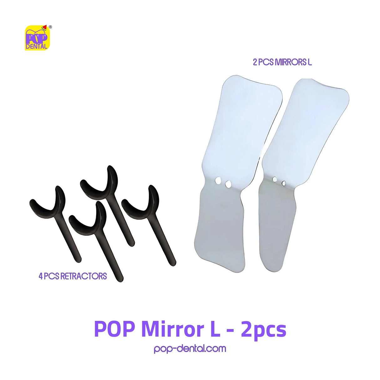 Pop Mirrors L - 2 Pcs