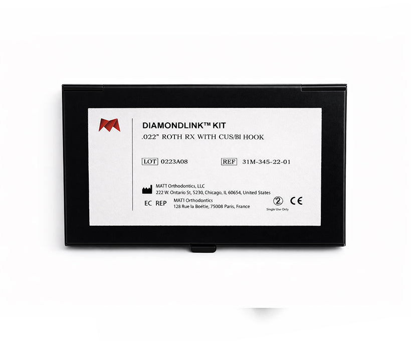 Matt Ortho DiamondLink Ceramic Polycrystalline Bracket Kit