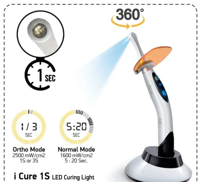 i-Cure 1S LED cure light cure device