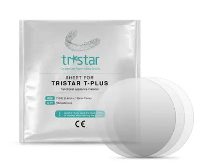Tristar T plus multi layer thermoforming aligner Sheet 1.80*125mm - 2 sheets/pack