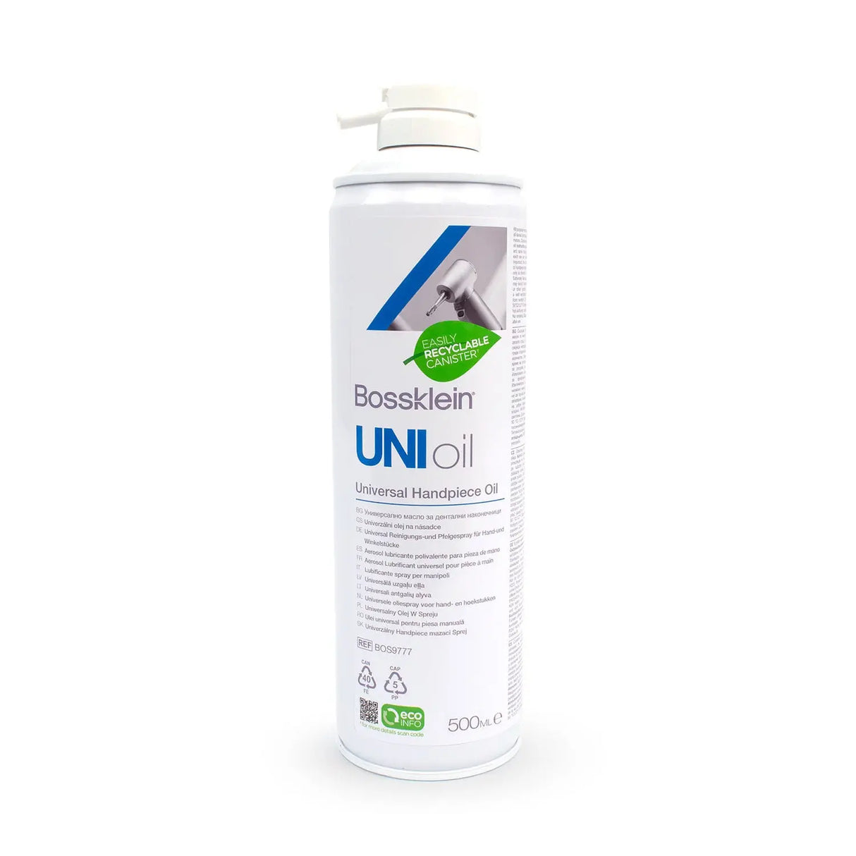 Bossklein UNloil Universal Handpiece Oil Spray