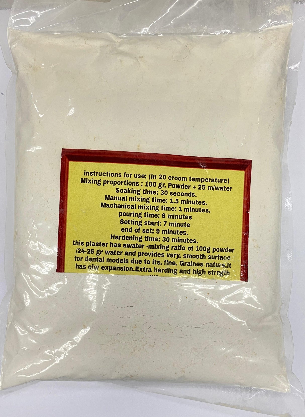 Dental Hard Stone 100 g