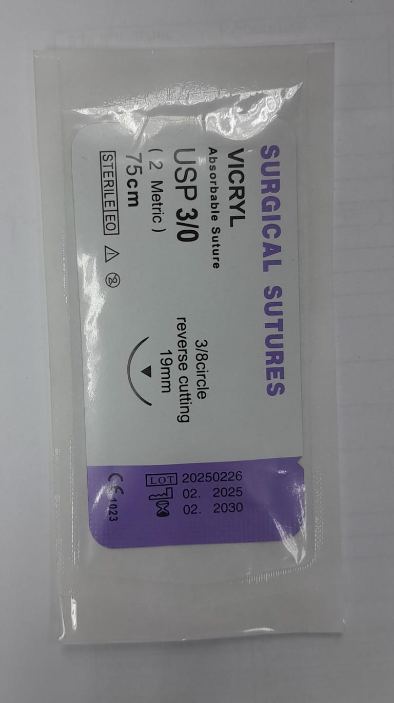 Suture Vecryl China 3\0