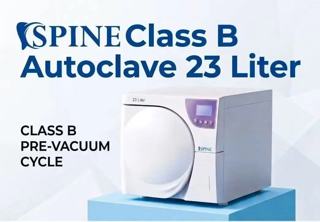 Spine Class B autoclave 23L