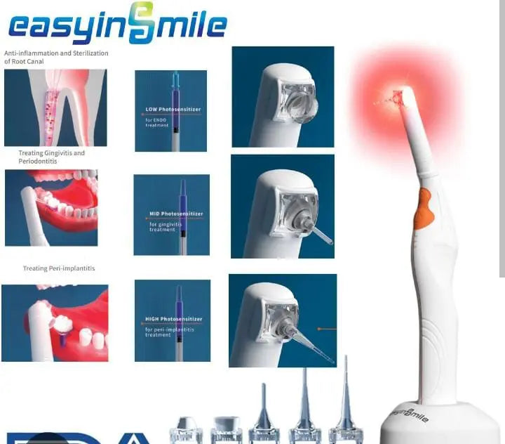 Easy in smile PDT tips