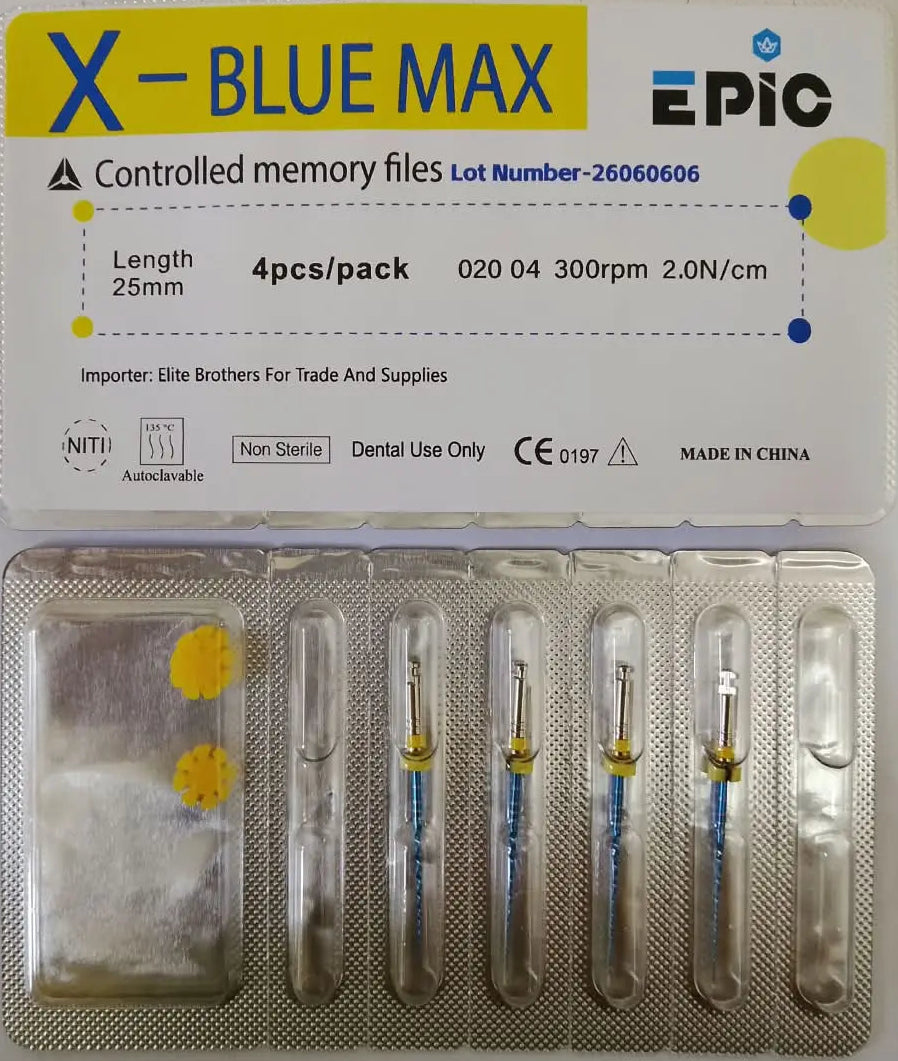Epic X-Blue Max Files 4 pcs