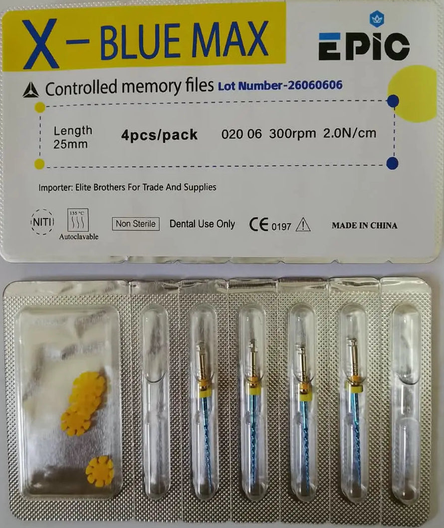 Epic X-Blue Max Files 4 pcs