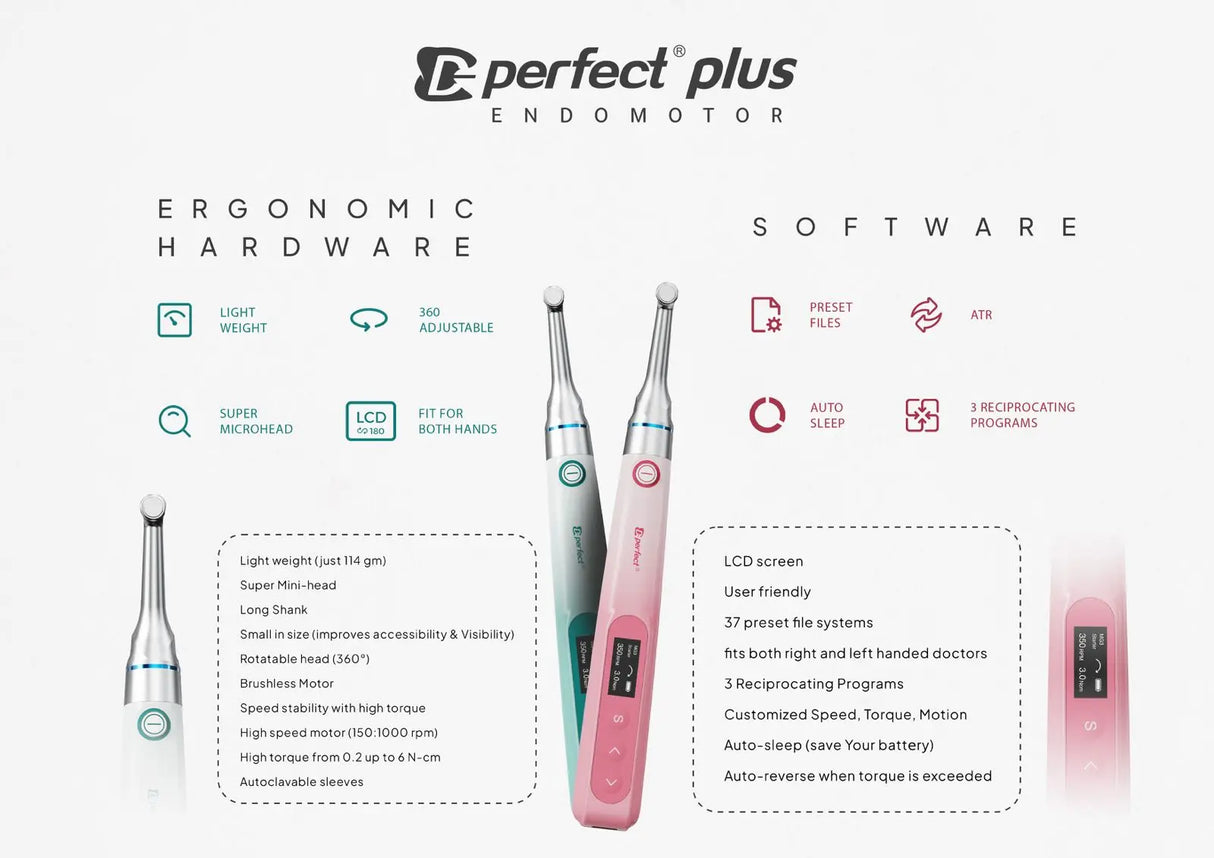 Special OFFER Buy D-Perfect Plus Endomotor and Get Gold Ingot Free