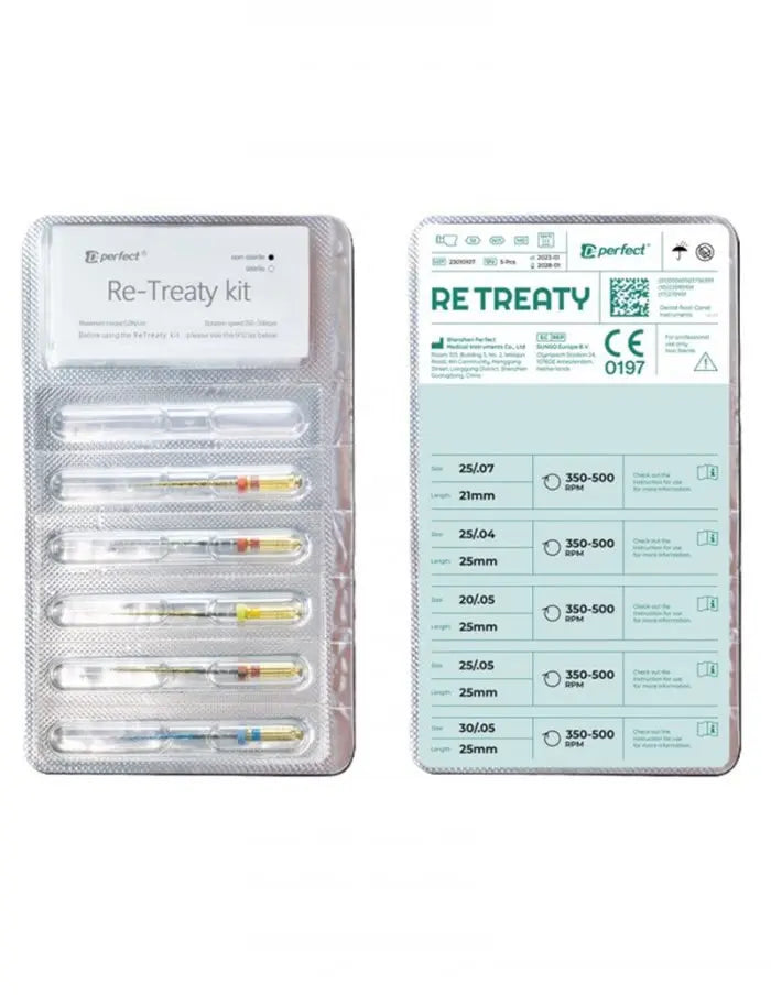 D- Perfect Re Treaty Rotary files Assorted