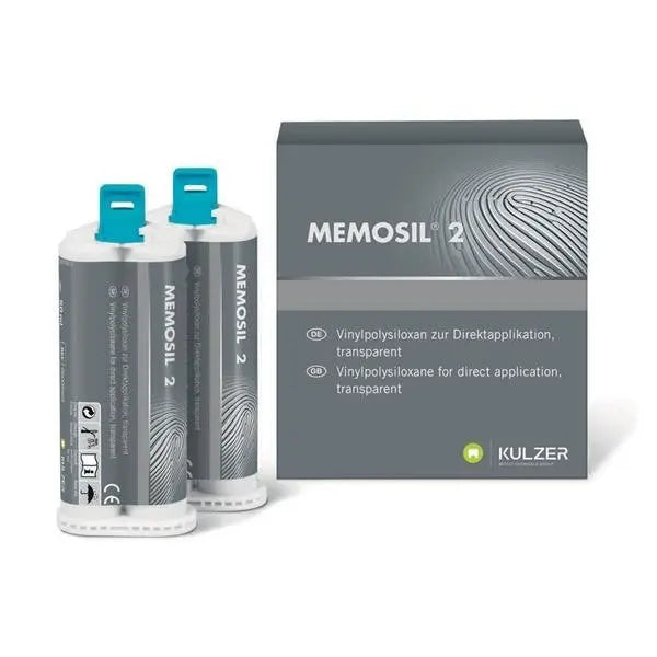 Kulzer Memosil 2 transparent A-silicone 2 X 50 ml