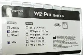 WOODPECKER W2-Pro Rotary files 25 mm