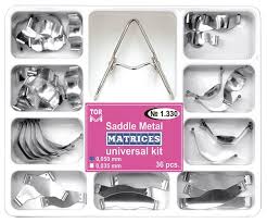TOR-VM Saddle Metal Matrices Kit 36pcs