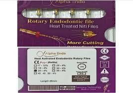 Alpha Endo Rotary Files Alpha Pro+ Taper 4