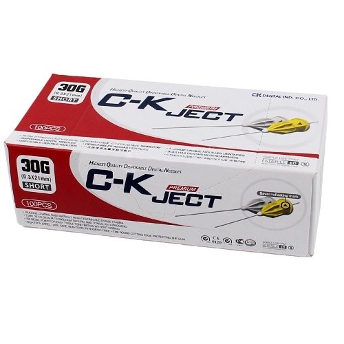 CK Ject Dental injection needles 100 pcs