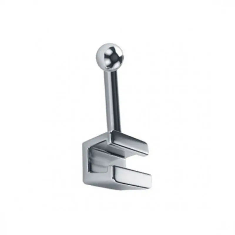 Matt Ortho Medium Rectangular Crimpable straight ball Hooks 4 mm length 1 piece
