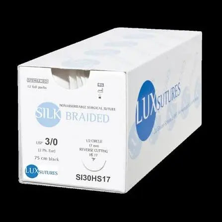 Lux silk braided suture 1 Piece