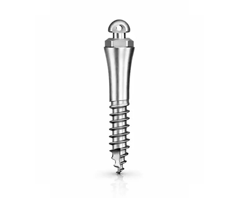 Matt Ortho Implant Mini Screw INFRAZYGOMATIC LONG NECK Mushroom Button Head titanium grade 5