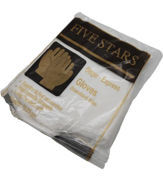 Heavy Plastic Overgloves (100 pcs)